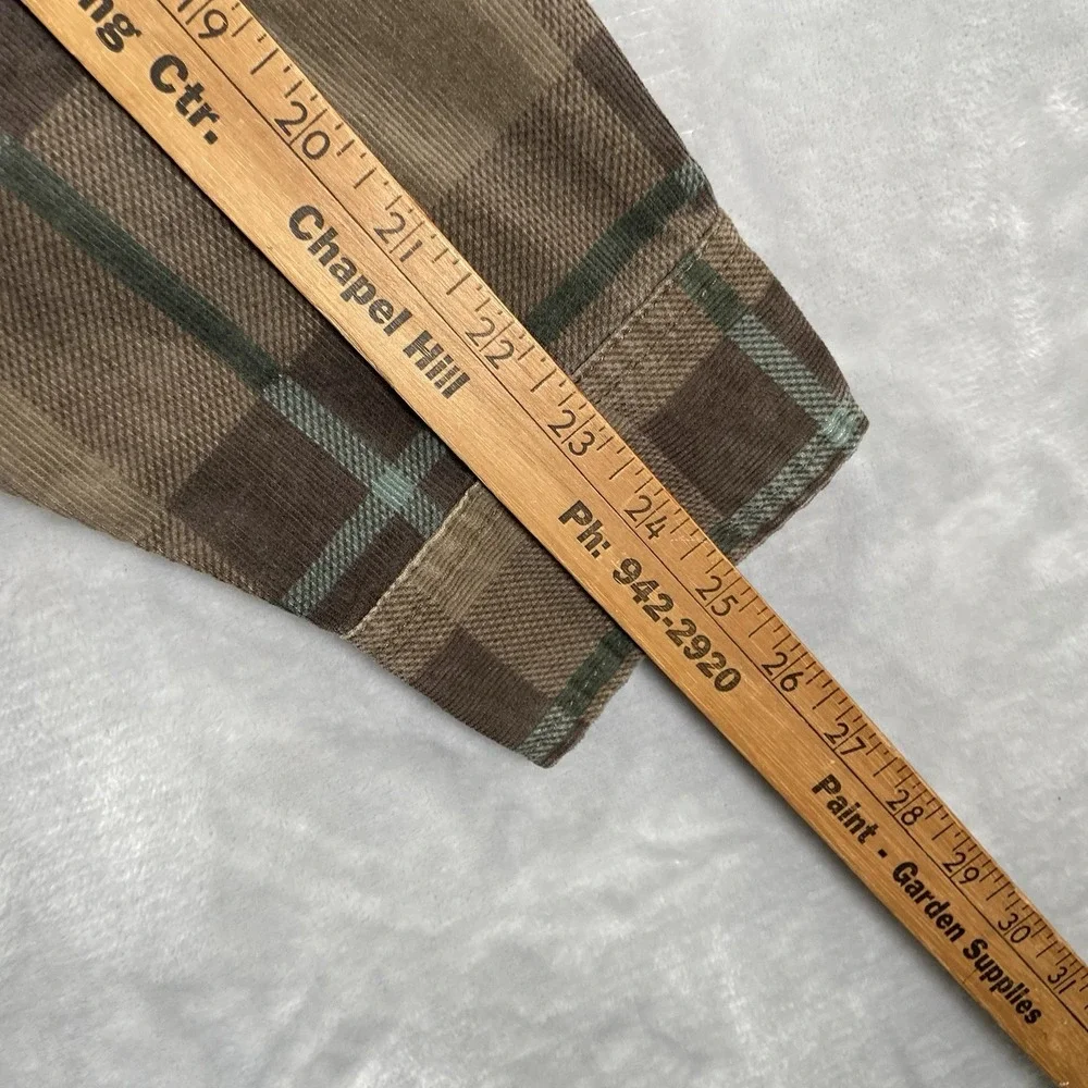 Katin Shirt Mens Medium Button Up Textured Lightweight Plaid Long Sleeve Casual
